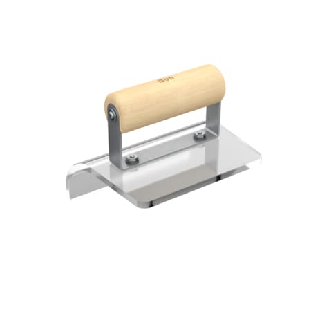 Bon Tool Step Tool, Plex Outside 6" X 5", 2" Radius Wood Handle 82-123